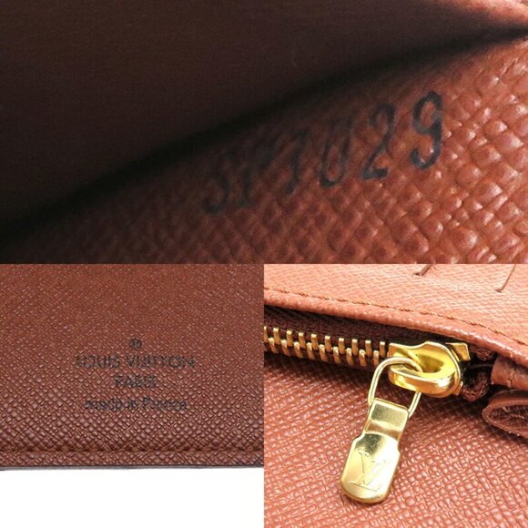 LOUIS VUITTON Brown Monogram Wallet - Picture 9 of 10